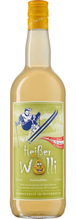 Heißer Willi - Williams-Christbirnen Likör 16 % Vol.
