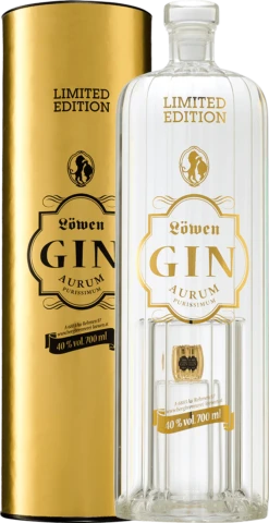 Löwen Gin - Aurum Purissimum - LIMITED EDITION 40 % Vol.