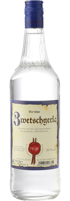 Zwetschgerla Fruchtig 34 % Vol. Zwetschgen Spirituose